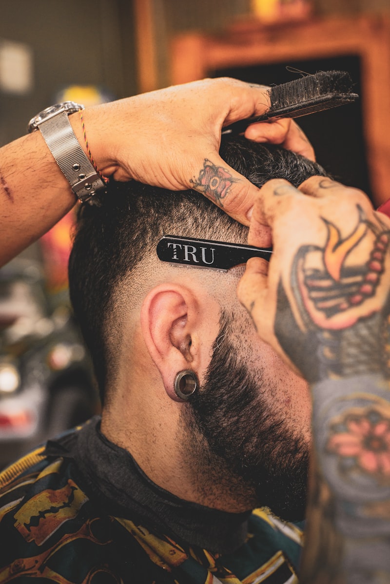 Finished skin fade